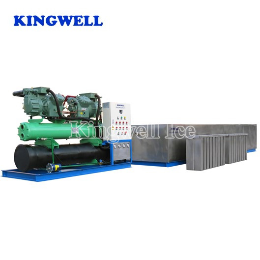 KW-DB10 (10 tons/day) Directly Cooling Block Ice Machine
